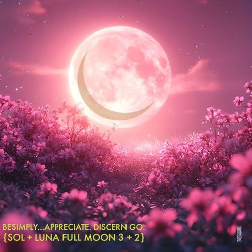 BeSimply...Appreciate. Discern Go {Sol + Luna Full Moon 3 +2} Podcast Por  arte de portada