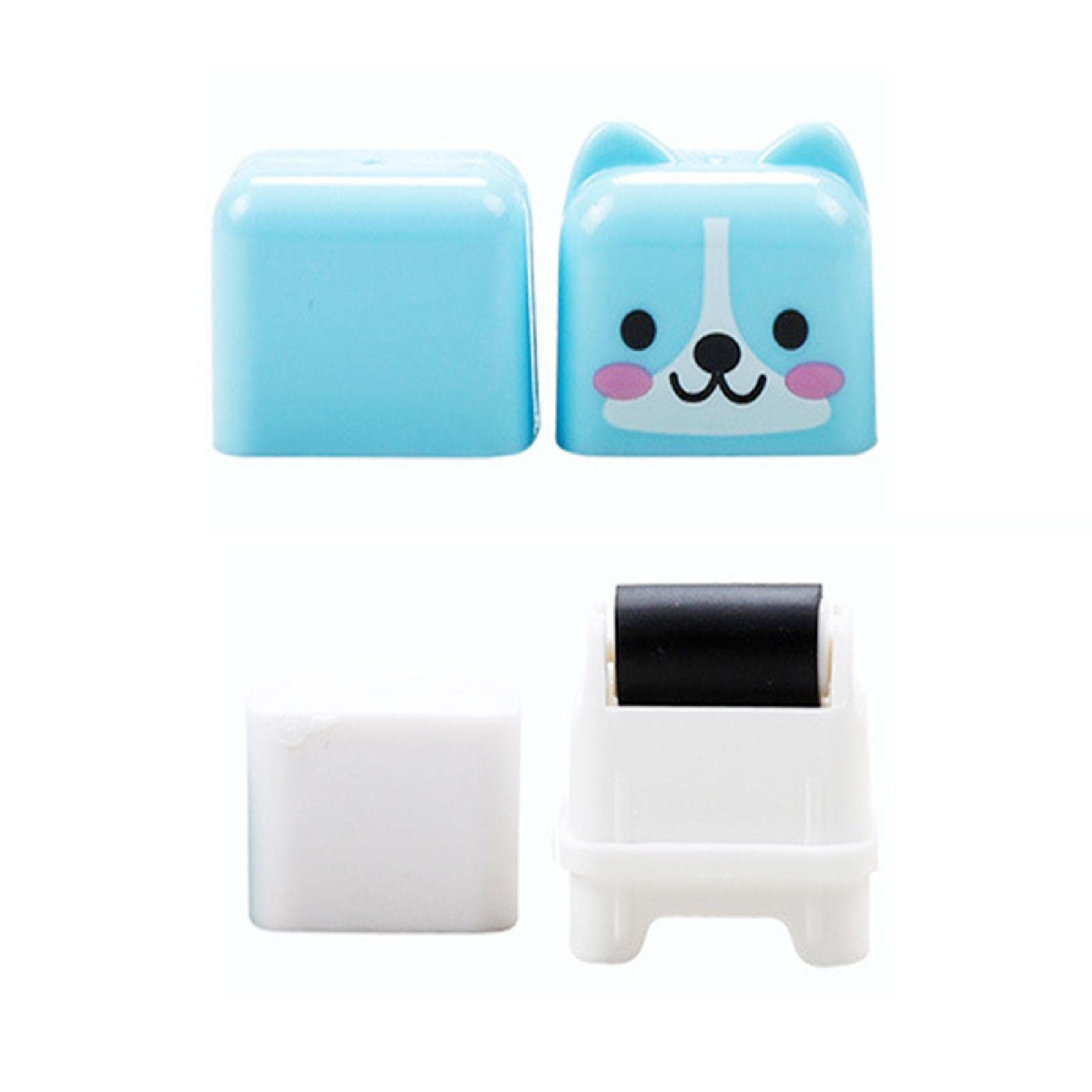 Gomme da matita in gomma da 24 pezzi, gomma da cancellare rettangolare colorata a forma di animale dei cartoni animati, gomme da cancellare per ufficio scolastico