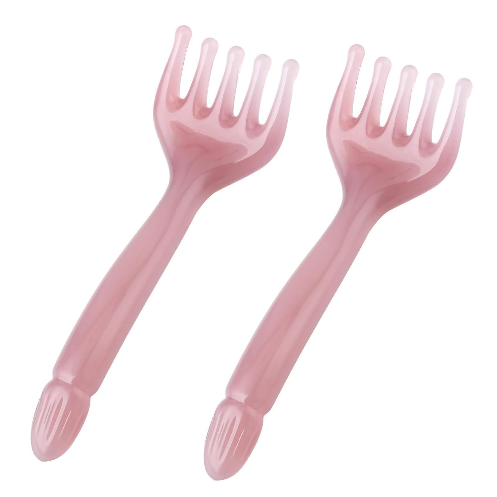 Scalp Comb 2 Pcs Scalp Massager Handheld Comb Resin Relax Massage Manual Relaxation Spa Tool for Soothing Head