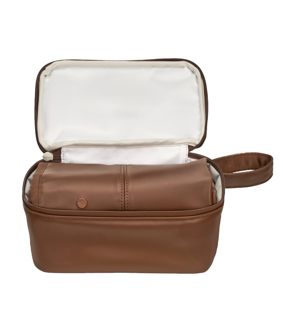 Maxi-Cosi Wickelrucksack, Platz für alles, Praktisch für unterwegs, XL-Wickelunterlage, Kapazität von 19,5l, Windeltasche, Classic Cognac