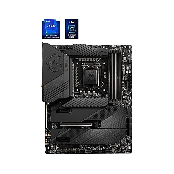 MSI MEG Z590 Unify Gaming Motherboard (ATX, 11ª/10ª generación Intel Core, LGA 1200 Socket, DDR4, PCIe 4, SLI/CFX, M.2 ranuras, Wi-Fi 6E) - Image 3