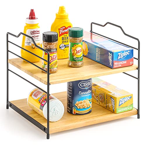 Adjustable Wrap Organizer Rack Foil and Plastic Wrap Organizer Cabinet Organizer and Storage Kitchen Pantry Organization and Storage Shelving Under Sink Organizer for Plastic Bags Wraps Snacks