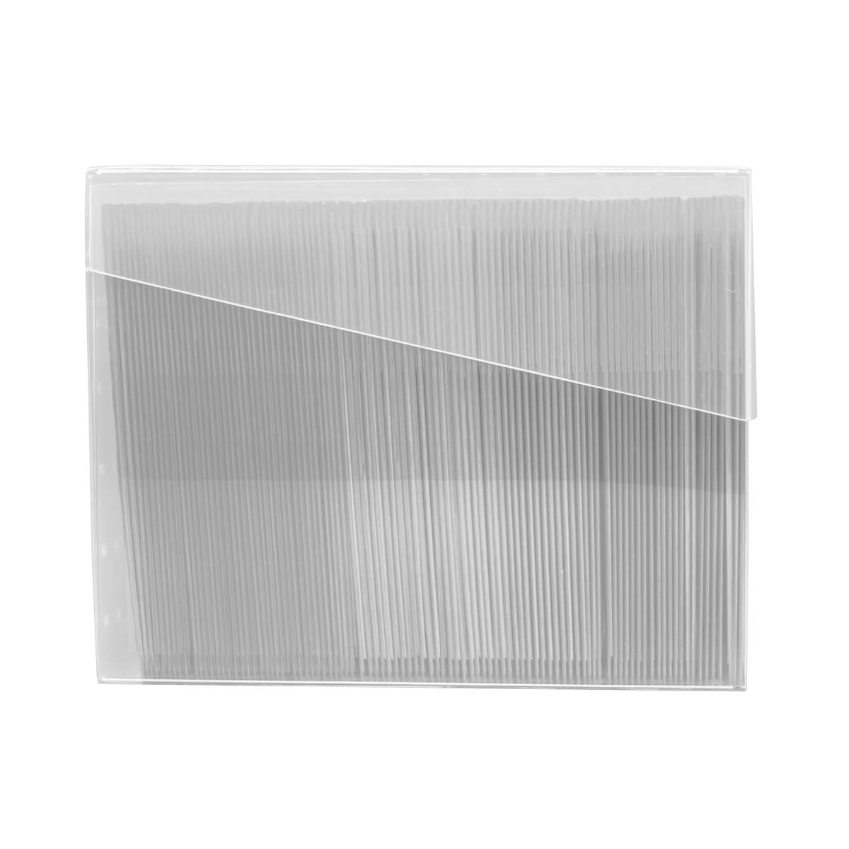 Ultra PRO - CardPreserver 100ct dans une boîte transparente | Rangement de cartes d'archivage | Support semi-rigide | Rabat refermable | Protection de cartes à collectionner Sports, MTG, Sports