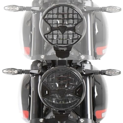 Grille protection des phares Trident 660 finition premium - 3