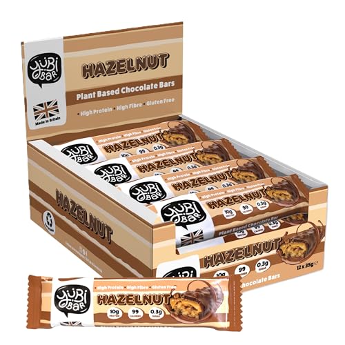 Yubi Bar Hazelnut Protein Bars 12 x 35g