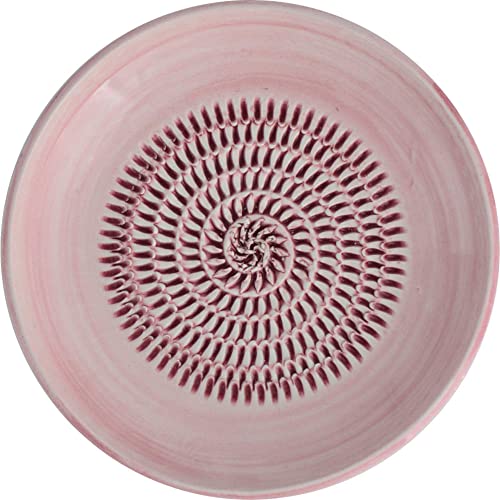 evergrate Keramikreibe im Motiv Rosenquarz mit Küchenpinsel und Rezeptheft Cover