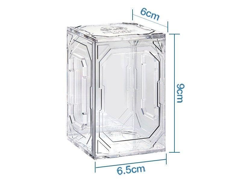 Amazon.co.jp: POP ディスプレイボックス 100% SPACE MOLLY クリア 3個