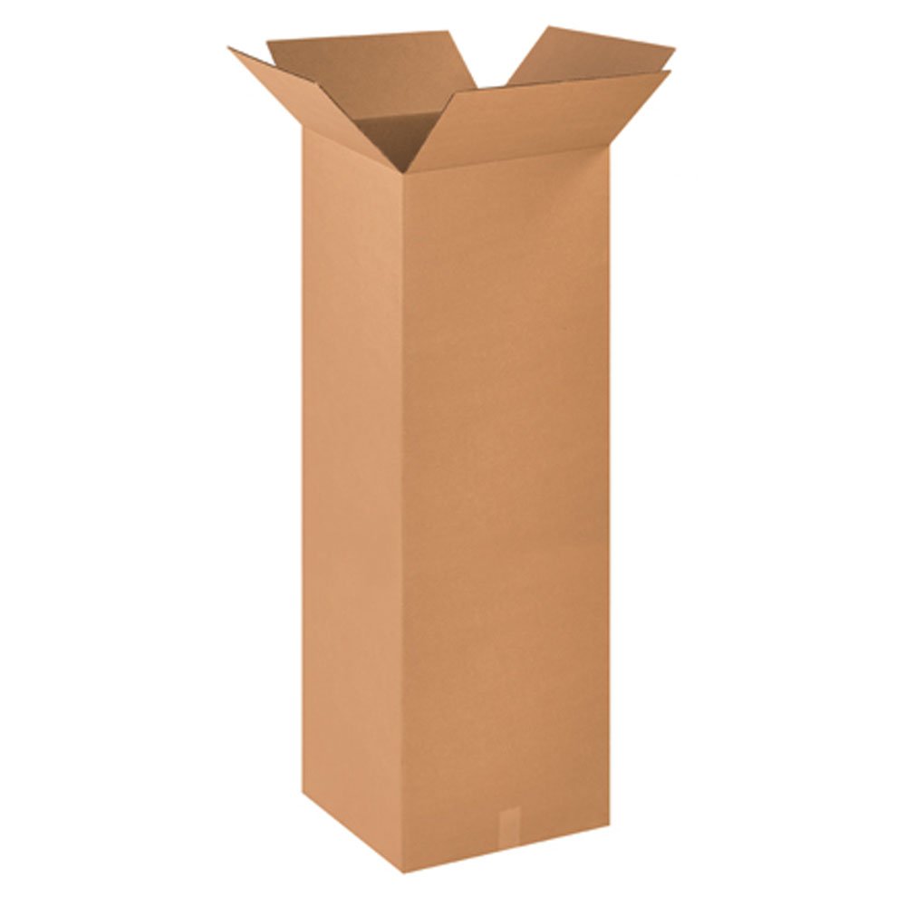 AVIDITI 18 x 18 x 48 Corrugated Cardboard Boxes, Tall 18"L x 18"W x 48"H, Pack of 10 | Shipping, Packaging, Moving, Storage Box for Home or Business, Strong Wholesale Bulk Boxes