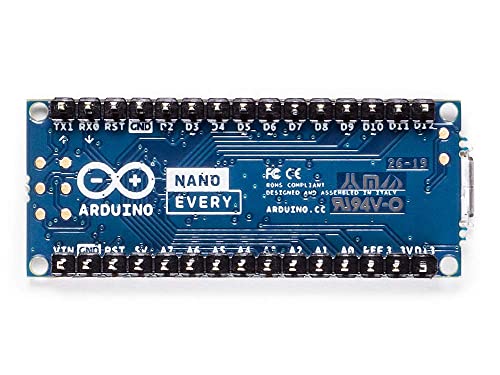 Image of Arduino ABX00033 Nano Every with Headers | Original Arduino Every Board
