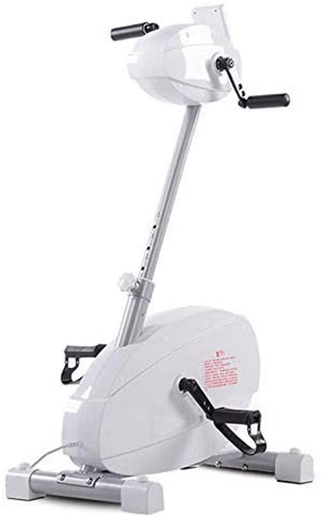 Mini Rower Składany Z Ramieniem I Pedałami, Wyświetlacz Lcd, Regulowany Opór, Kompaktowy, Pedały Z Miarkami, Sprzęt Do Ćwiczeń Do Domu I Biura