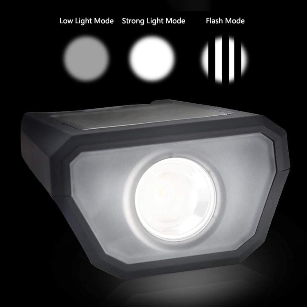 Conjunto de luz de Bicicleta Recargable USB Ultra Brillante, Faro Delantero de la Bicicleta Potente, 3 Modos de luz, fácil de Instalar para Hombres Mujeres niños Carretera montaña Ciclismo