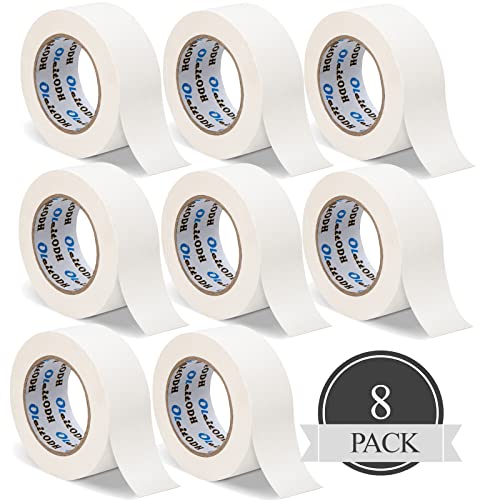 Image of White Gaffer Tape 2 inch x 240 Yards Heavy Duty Gaffers Floor Tape Matte Finish Gaffe Gaffing Goon Pro Cloth Tape for Film Schools, Broadcasting Classes, Box-Sealing,Non-Reflective, Easy to Rip