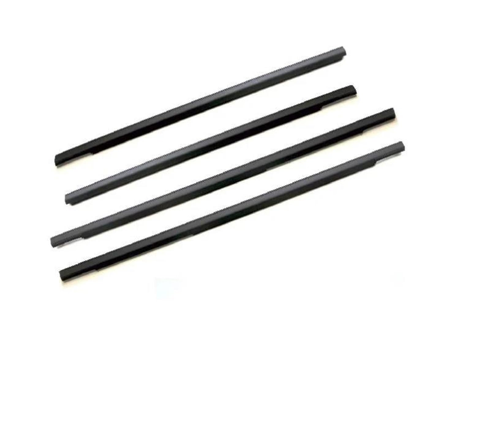 Automóvil Tira Sellado Goma Para Nissan Para Patrol Y61 1995-2005 Burlete Protector Sello Goma 82820-VB000 4 Piezas Moldura Negra Línea Correa Puerta Y Ventana