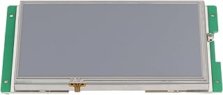 7in Resistive Touch Screen, 7in TFT LCD Resistive Serial Touch Screen Module Industrial 4 Wire HMI PLC Controller Panel, Single Board Computers