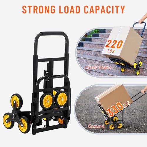 Carretilla plegable para subir escaleras 150 kg capacidad miniatura 4
