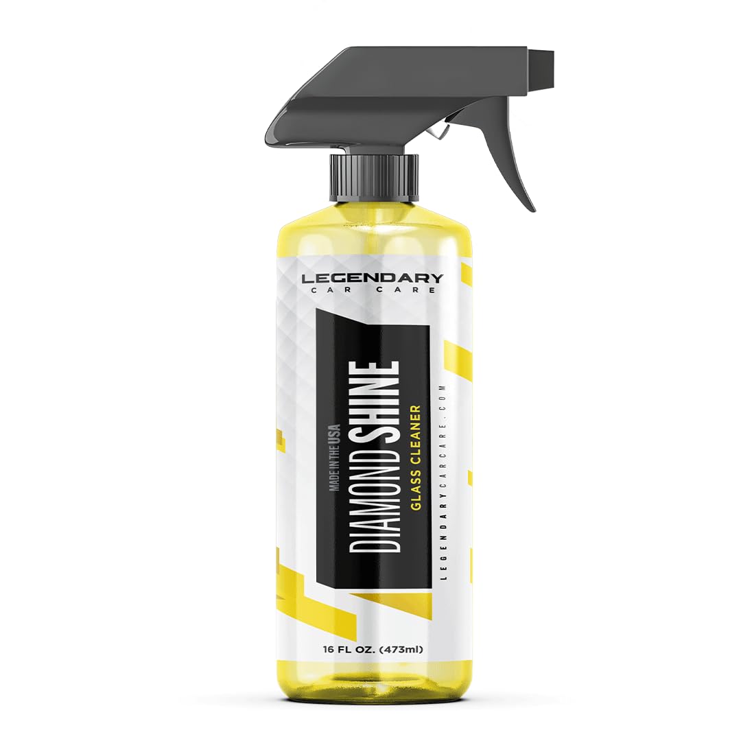 Legendary Glass Cleaner 16oz - Auto Window Cleaner Spray for Car Windows & Windshield - No Streaks, Ammonia-Free, Tint Safe - Interior/Exterior Use