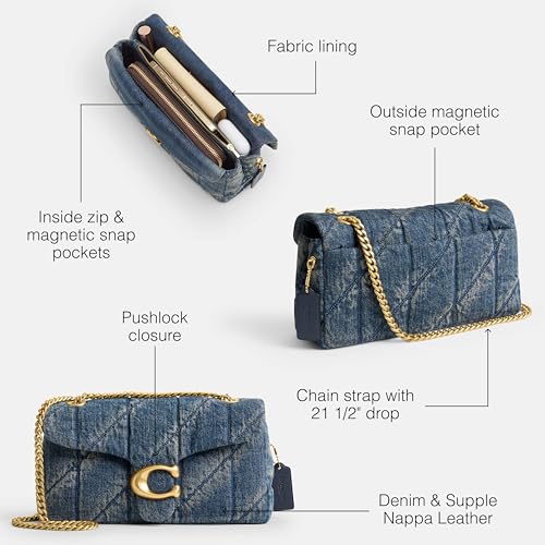 Image of Coach Women's Soft Quilted Tabby Shoulder Bag