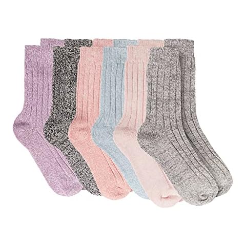 Sock Stack 6 Pairs Chunky Wool Socks Cover