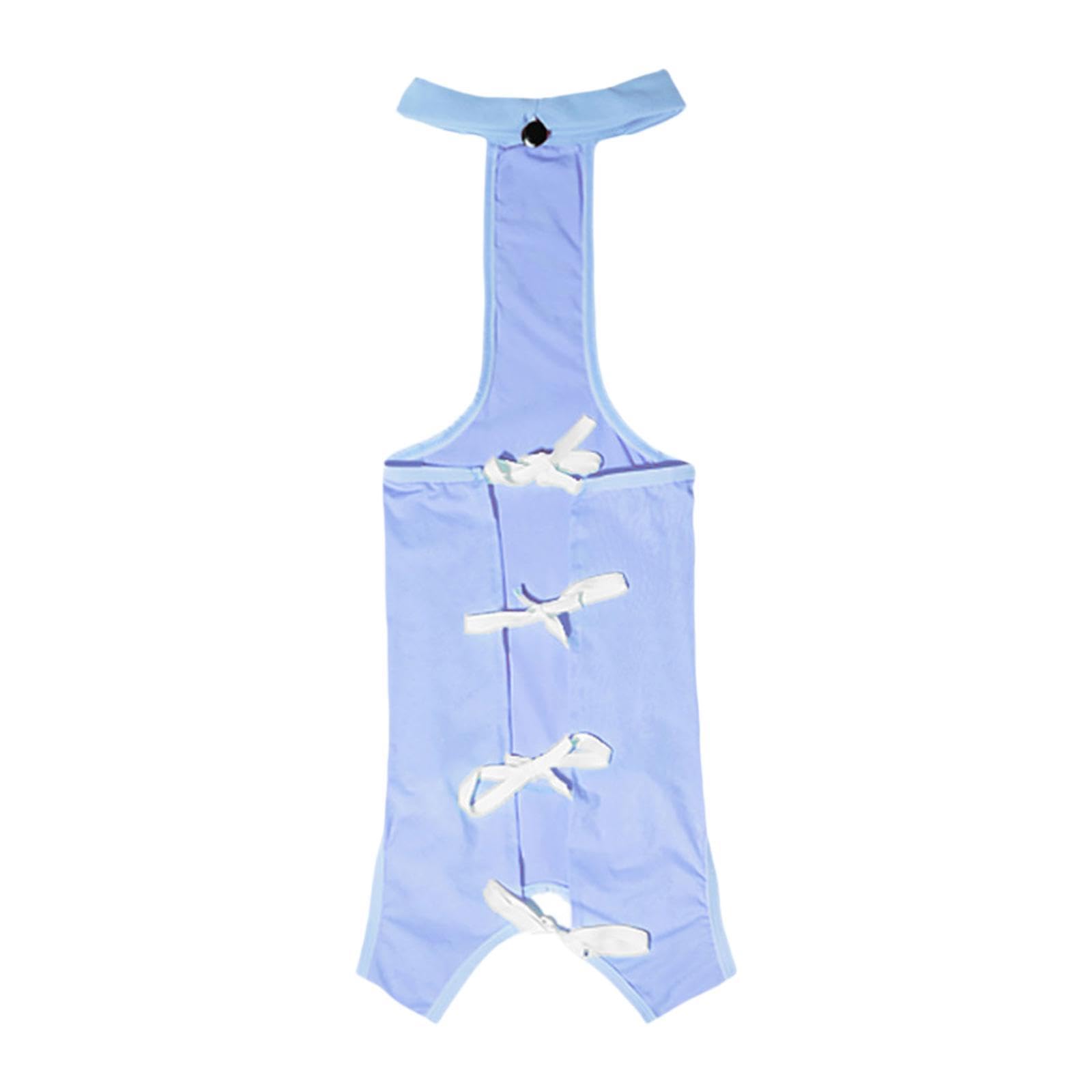 Pet Dog Recovery Shirt Suit Adjustable for Small Medium Large Dogs Cat Puppy Blue S|Pet Supplies | Dog Supplies | Clothing & Shoes|1Dog Surgery Recovery Suit-image-43
