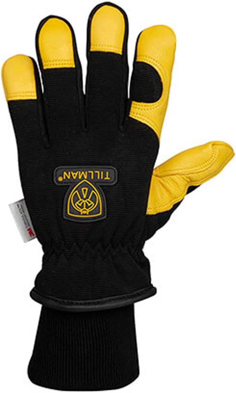 Tillman 1592 Top Grain Deerskin Spandex/Thinsulate Winter Gloves Large