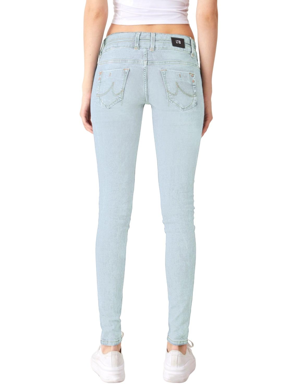LTB Damen Jeans Julita X Extra Skinny Fit - Blau - Mitena Wash W24-W34 Baumwolle