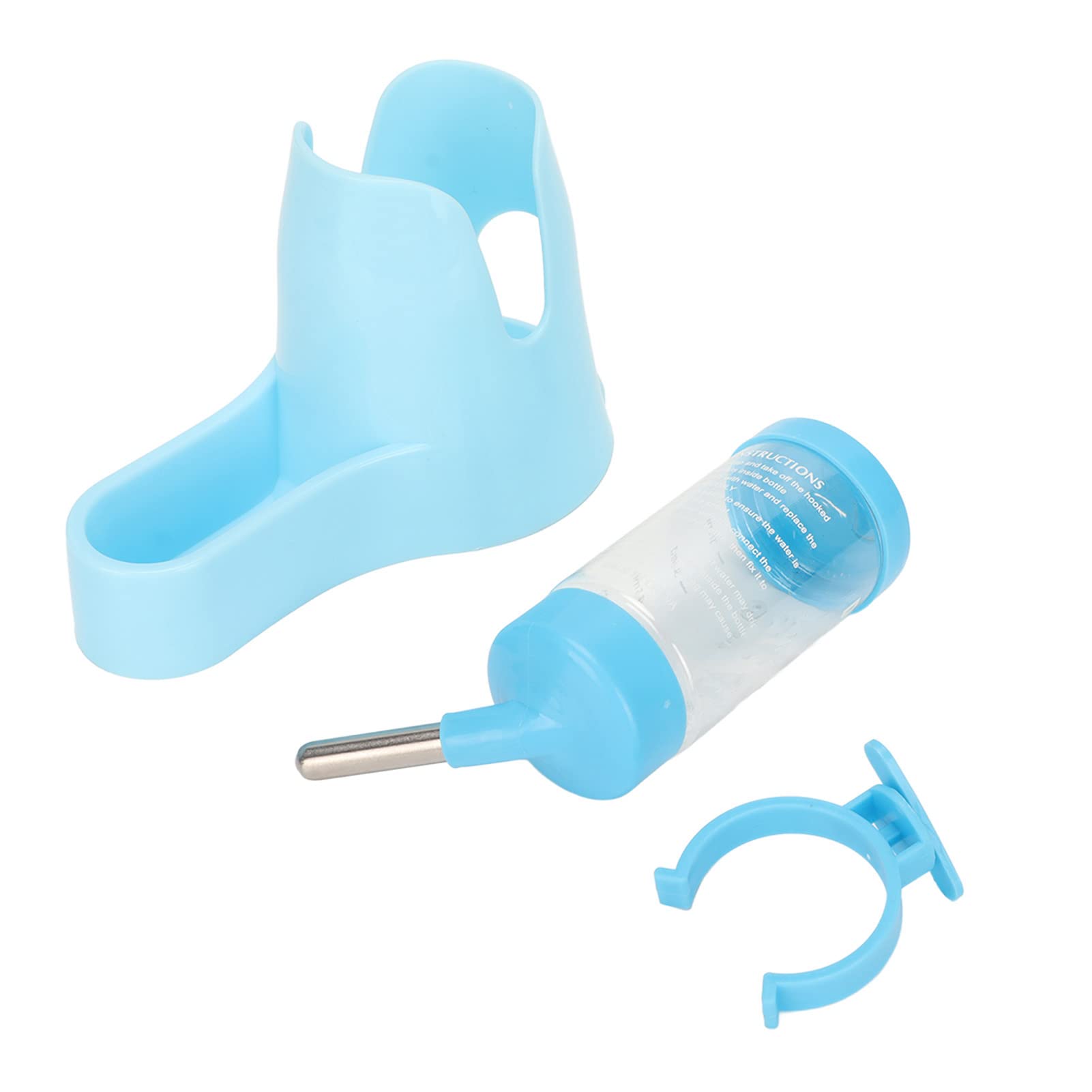 Tnfeeon Hamsters Water Bottle,Hamster Hanging Water Bottle 3 in 1 Hamster Automatic Drinking Dispenser for Small Animals, Dwarf, Gerbil, Chinchilla