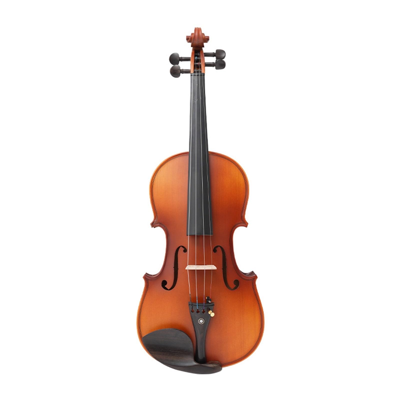 Violín De Práctica Totalmente De Madera Maciza Para Principiantes Hecho A Mano Con Accesorios De Ébano Instrumento De Violín(1/4)