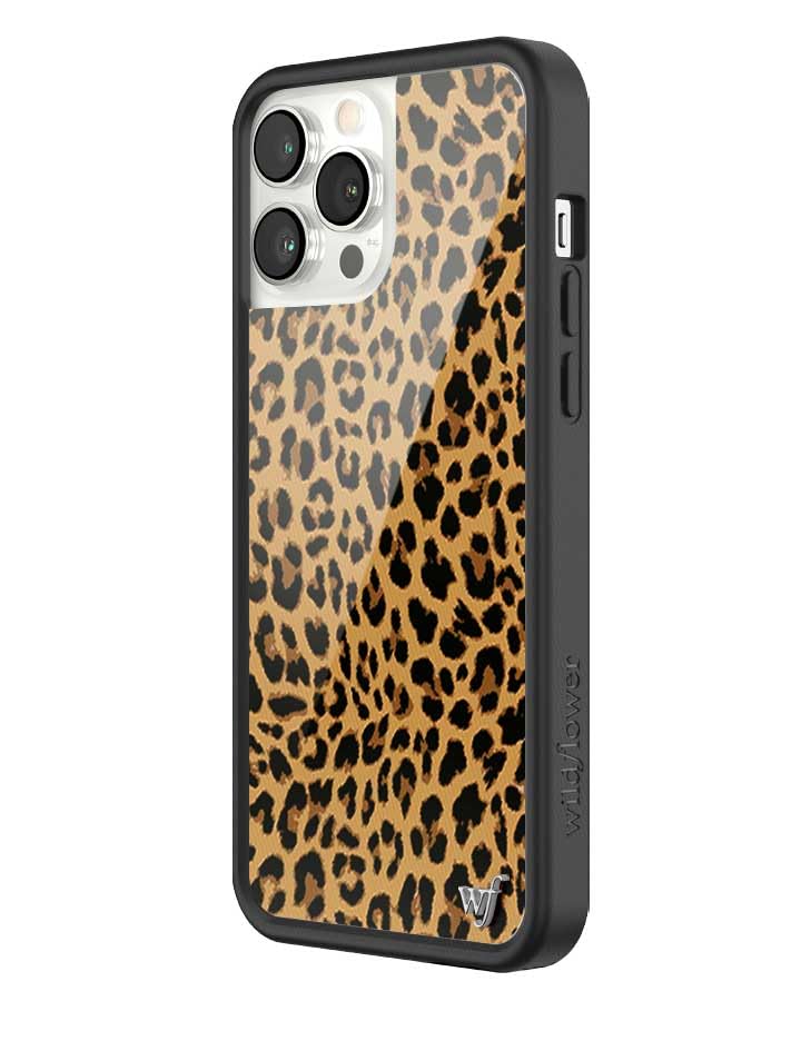 Image of Wildflower Cases - iPhone 13 Pro Max Compatible - Meow - Brown