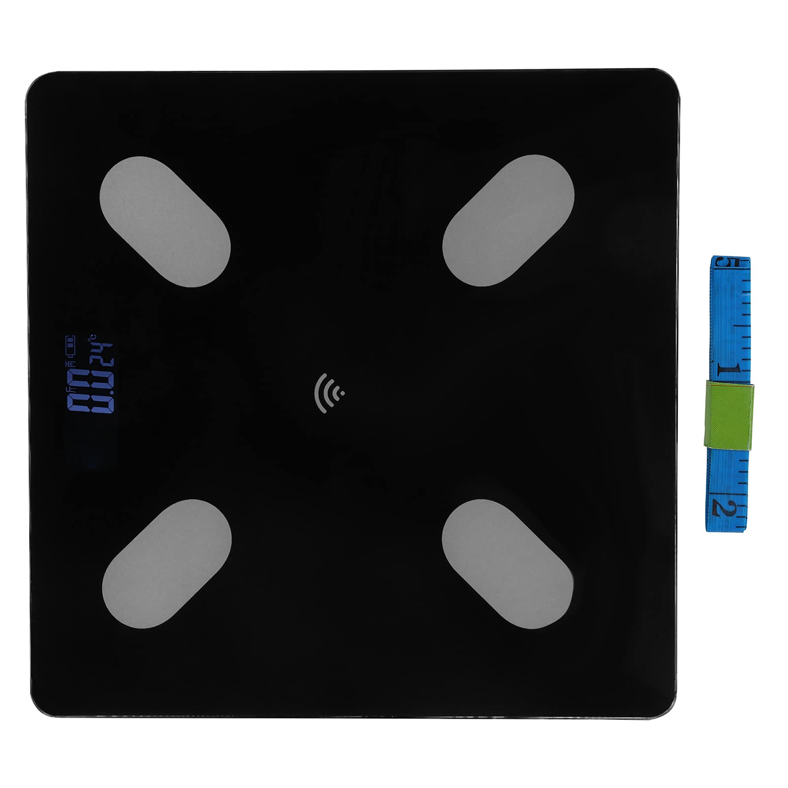 Scales For Body Weight, Sturdy And Durable Lightiweight Stable And Firm Smart Scale with Tape Measure for Bathroom for Home-picture-17