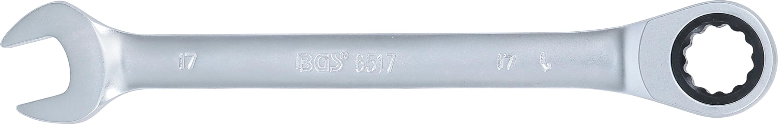 BGS 6517 | Chiave combinata a cricchetto | 17 mm