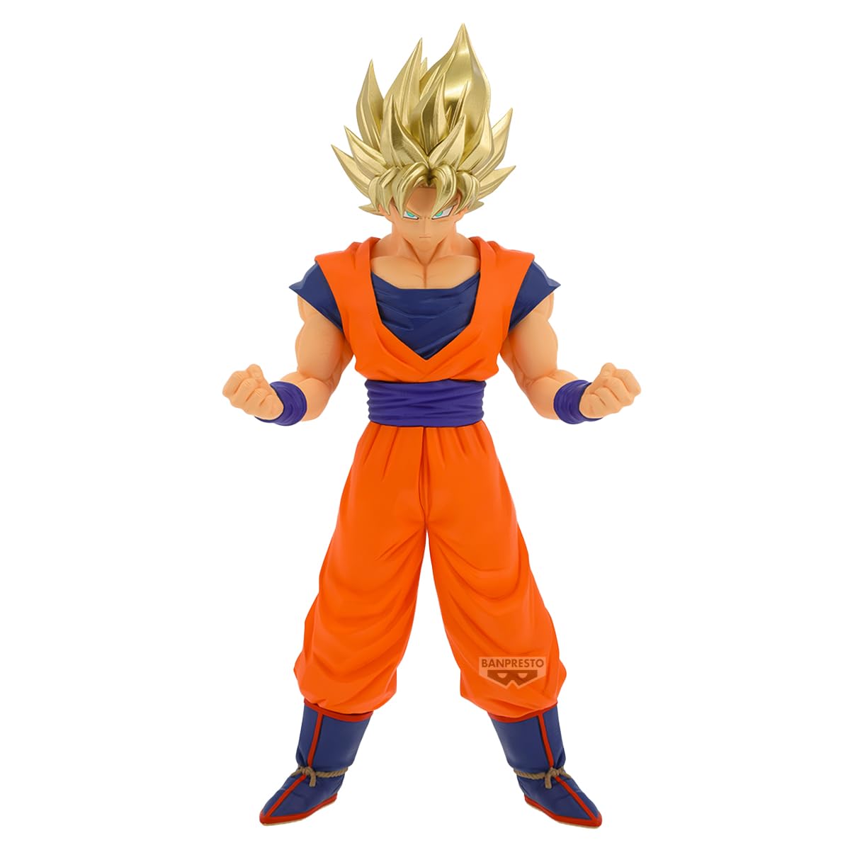 Banpresto Dragon Ball Z Blood of Saiyans | Super Saiyan Son Goku II | 22cm PVC Statue | Official Banpresto Collectible | Dynamic Battle Pose | Non‑Articulated Anime Display Figure