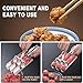 Triple Meatball Maker,Meat Baller Spoon with Cutting Spade,DIY Meatball Making Set For Hot Pot,Home Cooking Tools for Quick Cooping Cookie Dough Or Sorbet (Stainless Steel 1 PCS)