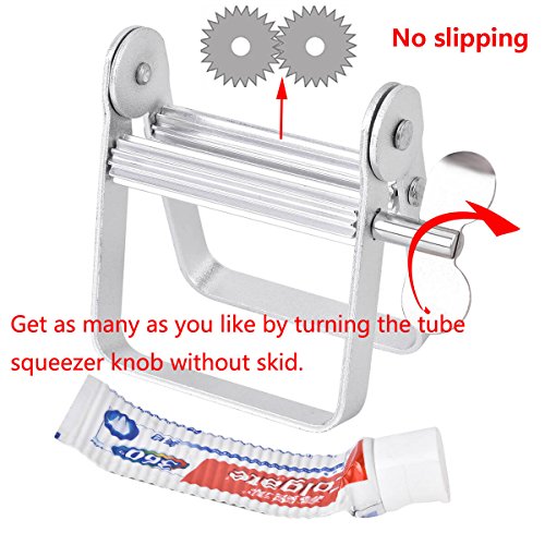 Image of Fabcell Toothpaste Tube Squeezer Dispenser for Paint, Cosmetics, Color Dye, Hand Cream - Artist, Hair Salon, Painter Use