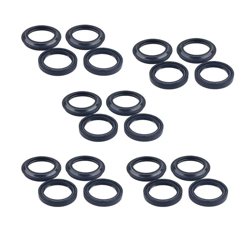 41 * 53 * 11 Moto Forcella Anteriore Paraolio Polvere for BAJA 50 RR CRE SIX COMP RACING CRM DERAPAGE DI BASE(10pc Seal 10pc Cover)