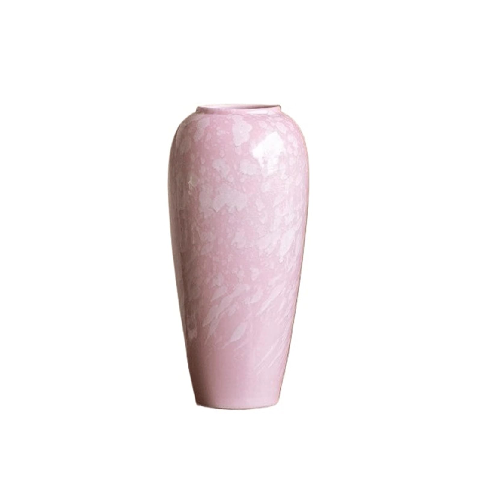 Jarrón de cerámica Jarrón Moderno de Flores secas for Cocina, Sala Estar, Dormitorio, Oficina, Estante, Mesa, Centro Florero
