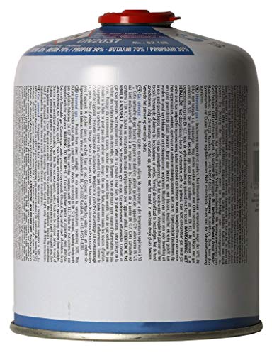 CFH Druckgasdose UG 440 - Universal Druck Gas Dose mit Anschraubgewinde nach DIN EN 417, Propan/Butan-Gasgemisch, 70% Butan/30% Propan, Inhalt 440 g, Für Gasgeräte mit Schraubanschluss nach DIN 521