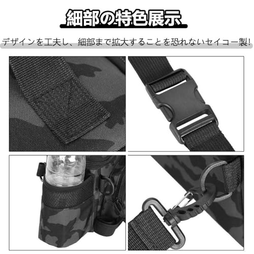 LIKENNY フィッシングウエストバッグ 大容量モデル