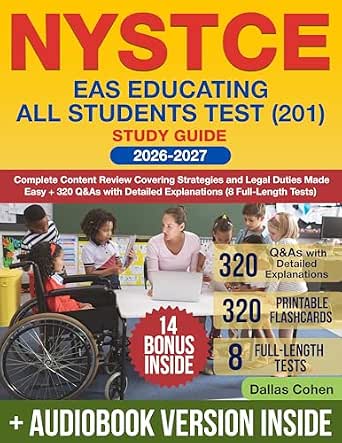 Amazon.com: NYSTCE EAS Educating All Students Test (201) Study Guide: Complete Content Review ...