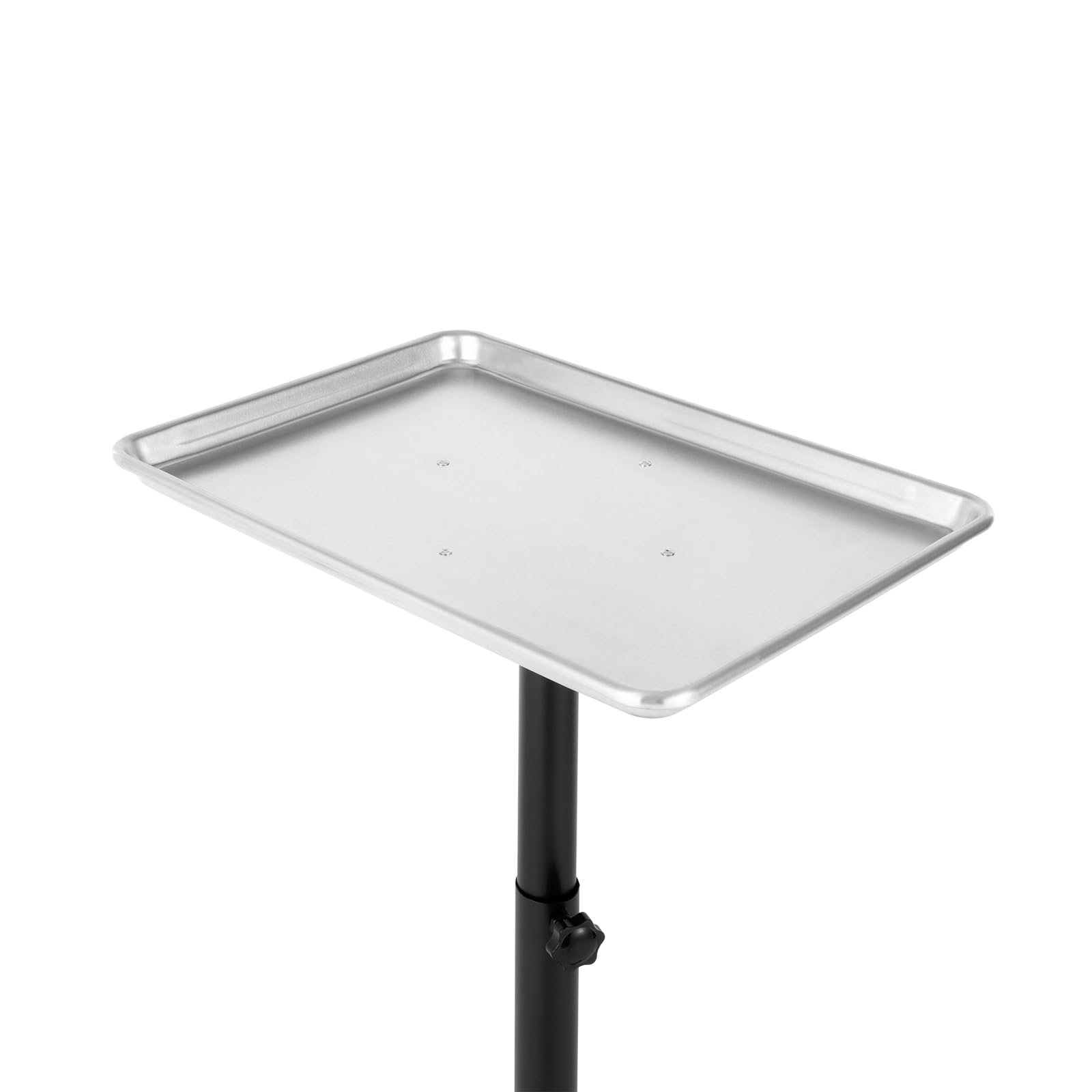 Carrello da salone da 64-108 cm, 45 x 33 cm, in lega di alluminio, portata 6 kg, carrello da parrucchiere, moderno, con ruote universali, per parrucchieri, scuole, spa, estetiste