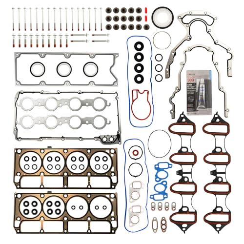 Image of KAC Engine Cylinder Head Gasket Set for 2002-2003 Silverado 1500 /Sierra 1500 /Escalade 5.3L, 2002-2003 Tahoe /Suburban 1500 /Avalanche 1500 /Yukon /Yukon XL 1500 Engine Gasket Kit ES72173