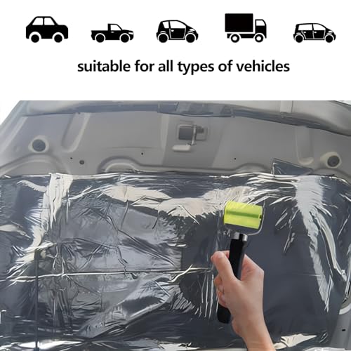 GisWell 2 Stück Andrückrolle Andrückwalze, 30mm & 50mm Silikon Andrückwalze Handdruck Roller, Auto Schallschutz Andruckrolle, für Kantenumleimer und zum Verschweißen