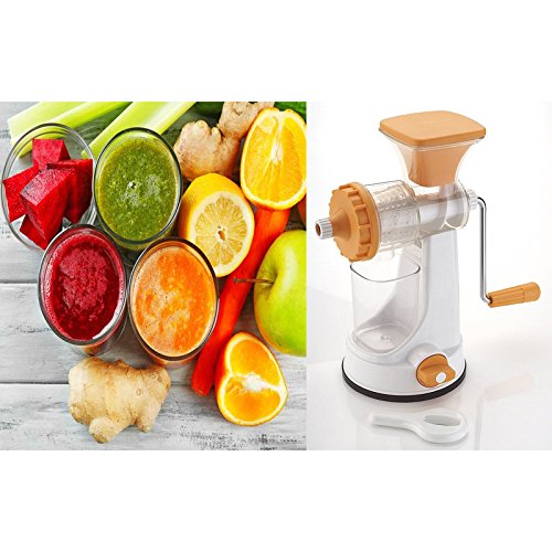 Buy Biaba Collection Fancy Fruit Hand Juicer Ganesh Fruit & Vegetable Clear Barrel Juicer Multi