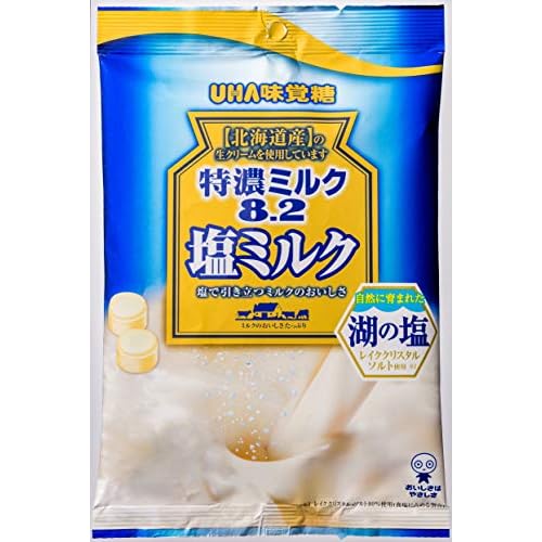 UHA味覚糖 特濃ミルク8.2 塩ミルク