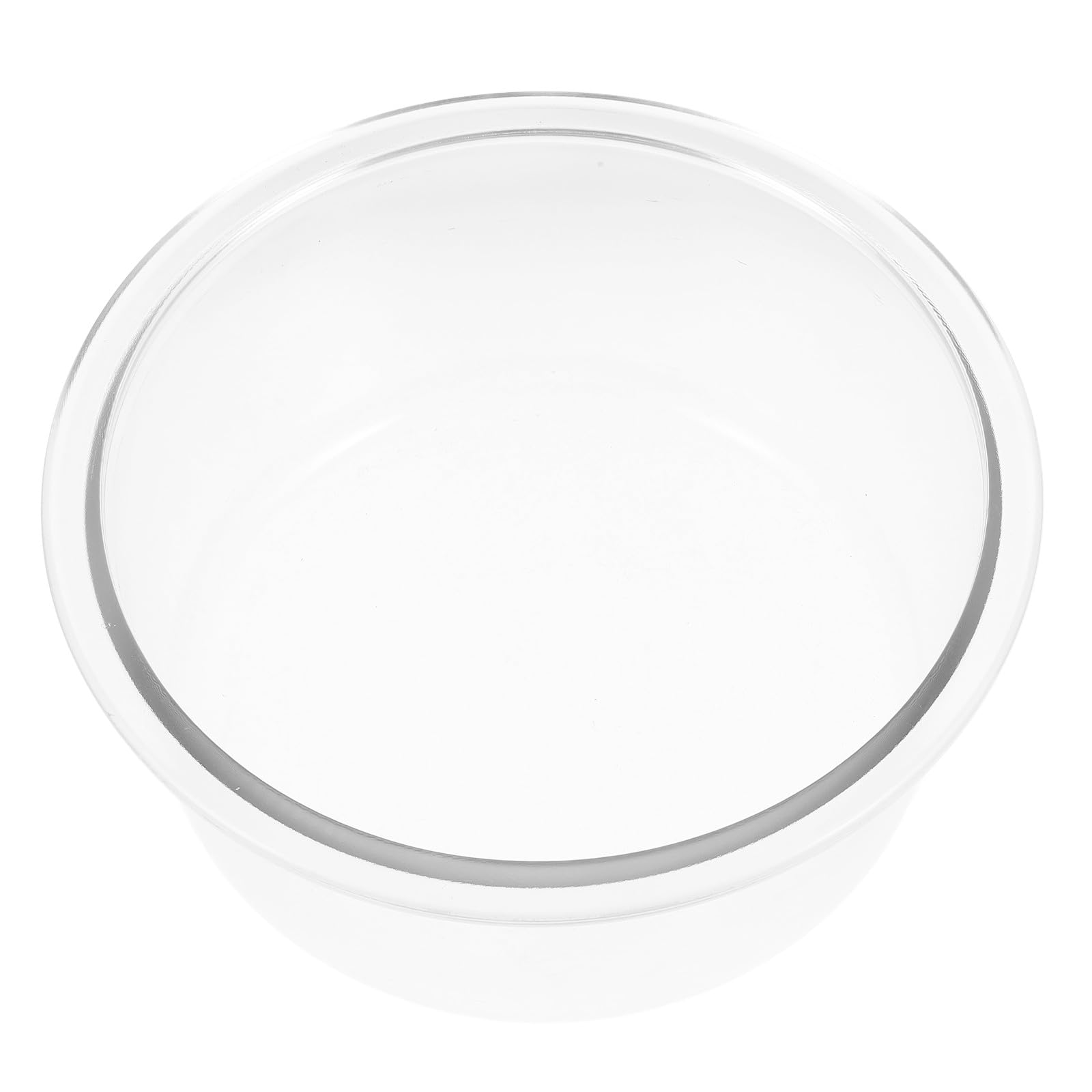 COLLBATH Runde Glasschale mit Deckel aus Glas Mikrowellengeeignet Multifunktional und Leicht zu Reinigen als Wissenschaftslabortank für Lehrzwecke