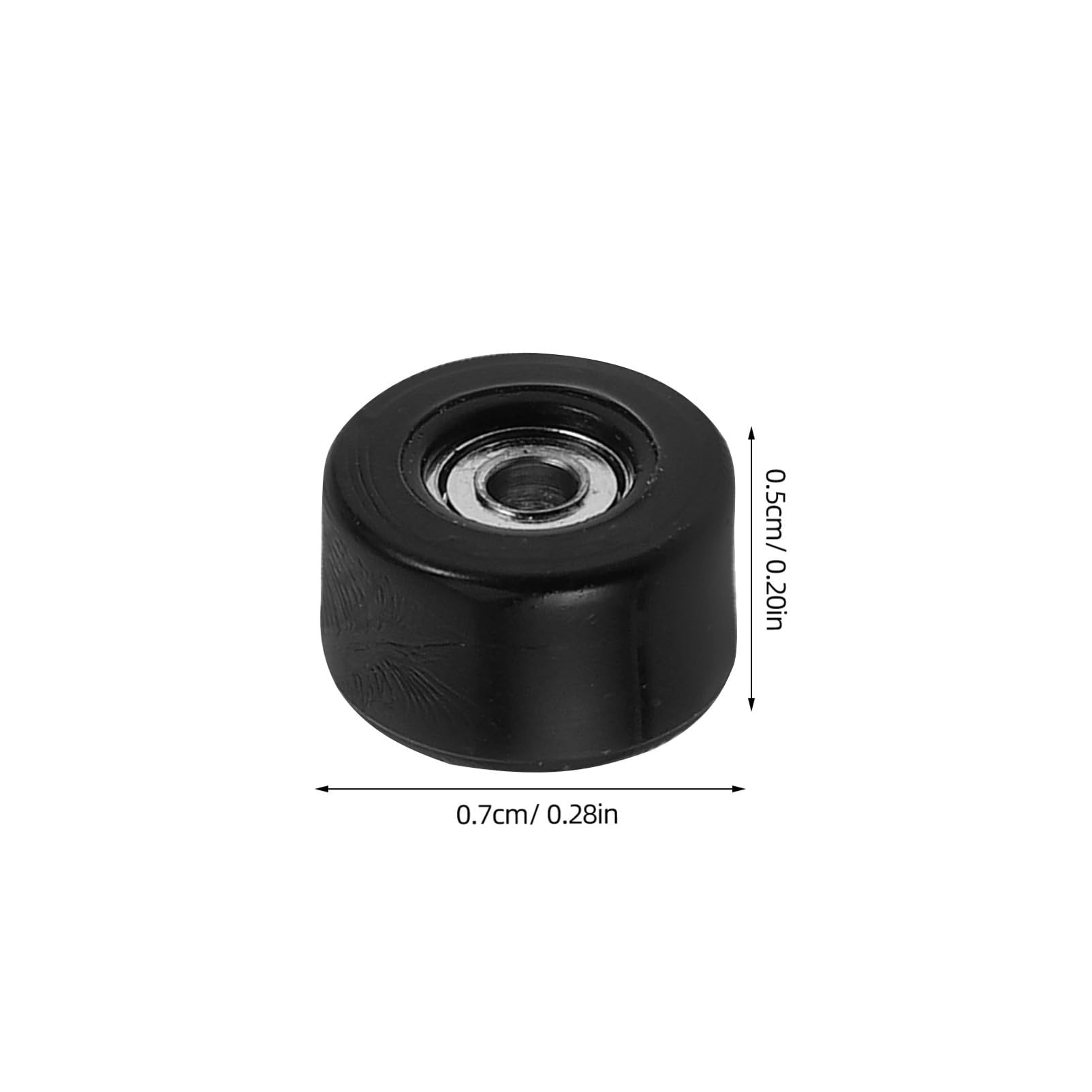 Totority Finger Skateboard Wheels Set of 4 with High-Speed Bearings for Skateboarding Tricks