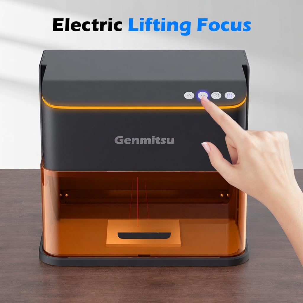 Amazon.co.jp: Genmitsu Kintix レーザー彫刻機 10W 10000mW、90000mm