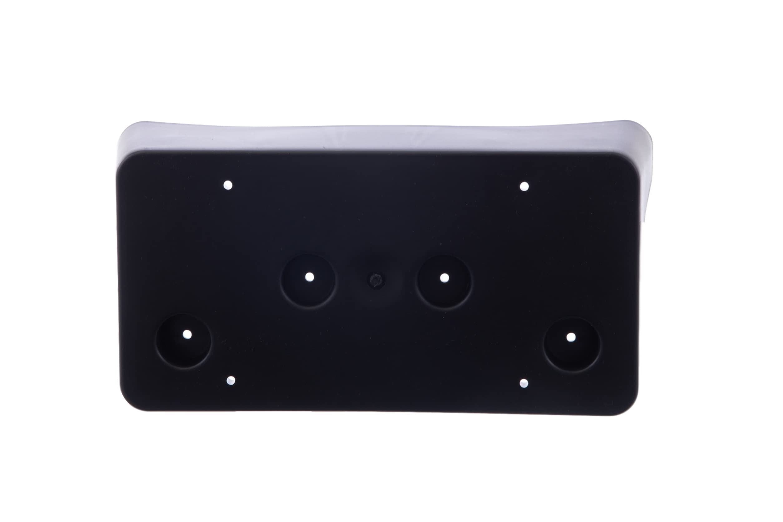 Perfit Liner Front Black Bumper License Plate Bracket 2015-2020 Chevy Suburban Tahoe 3500 HD GM1068158 23236459