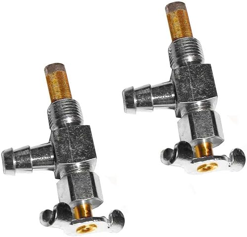 MaxLLTo Paquete de 2 válvulas de cierre de combustible de gas 1718029 de repuesto para Scag 48056 para modelos Troy-Bilt 1703896 (línea de