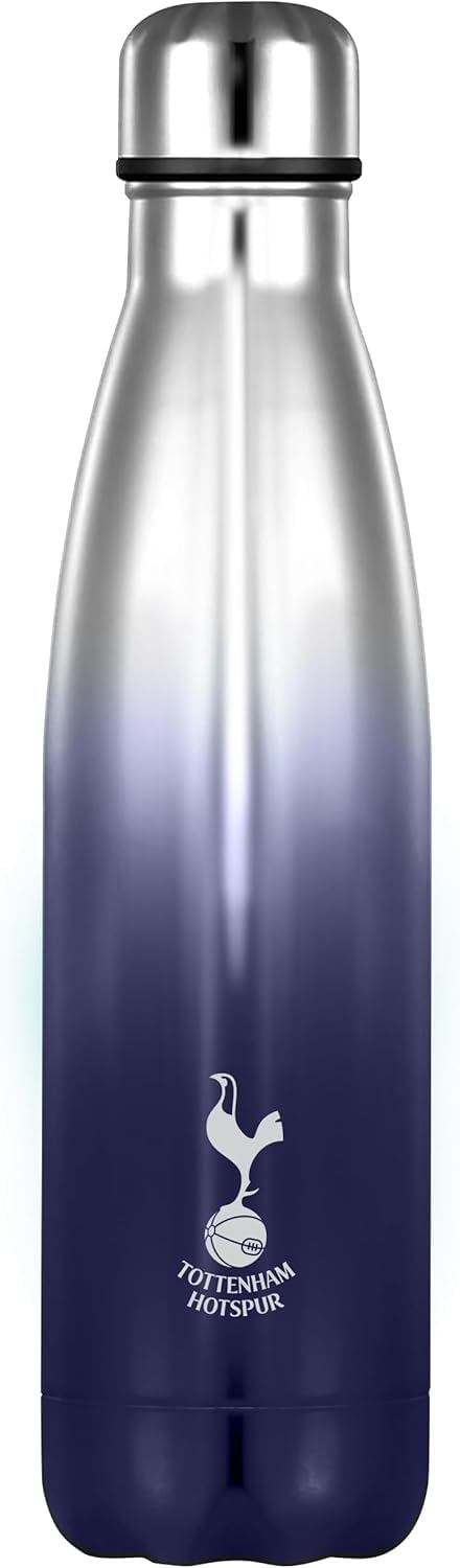 Tottenham Hotspurs Stainless Steel Water Bottle Ombre Design 500ml Official Spurs FC Merchandise