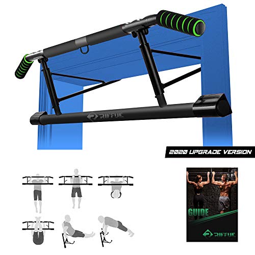 Multifunctional Pull Up Bar for Doorway with Mount Hook No Screw Chin Up